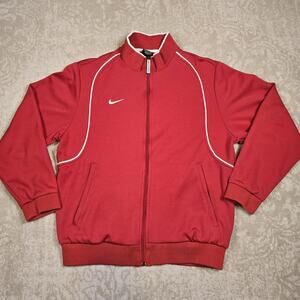 Nike - Team Soccer Warm Up Jacket Red - Men's Size Medium